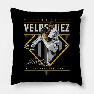 Vince Velasquez Pittsburgh Diamond Name Pillow