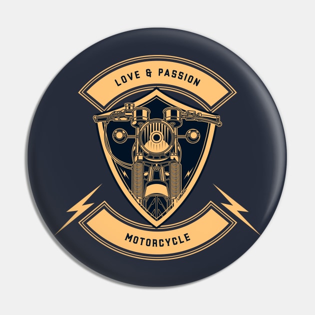 Love motorcycle Pin by Fitnessfreak