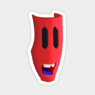 Red mask Magnet