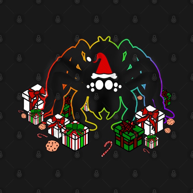 Santa Spider w/ Presents (Rainbow 1) by IgorAndMore