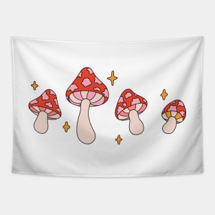 fly agaric mushrooms Tapestry