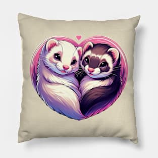 Lovin' Ferrets Pillow