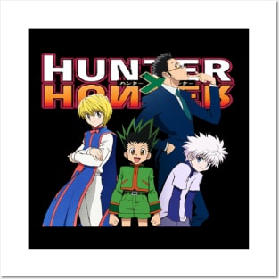 Manga Anime Bounty Hunter Hisoka Killua Gon Kurapika Art Prints