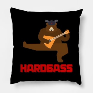 Hardbass Slavic Bear Pillow