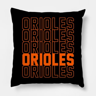 Orioles Pillow