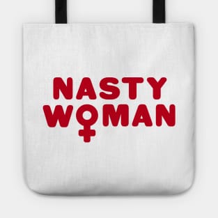 Nasty Woman Feminist Symbol Tote