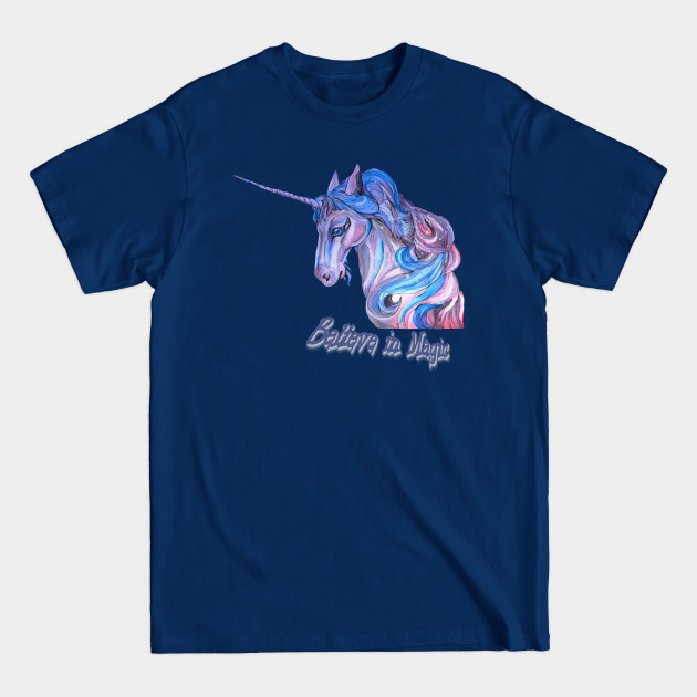 Disover Believe in Magic Unicorn - Magic Unicorn - T-Shirt