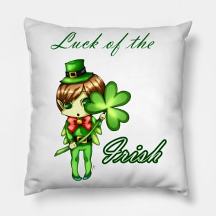 Leppy Luck of the Irish Pillow