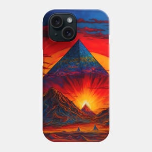 Giza Pyramid in the Sunset Phone Case