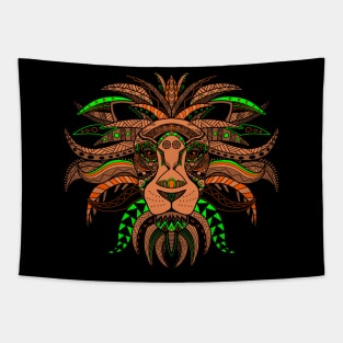 Lion Ornate Tapestry