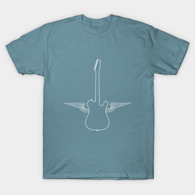 Discover Flying Guitar - Guitar Lover - T-Shirt