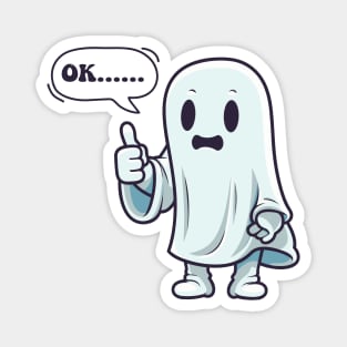 Nervous Ghost of Approval Magnet