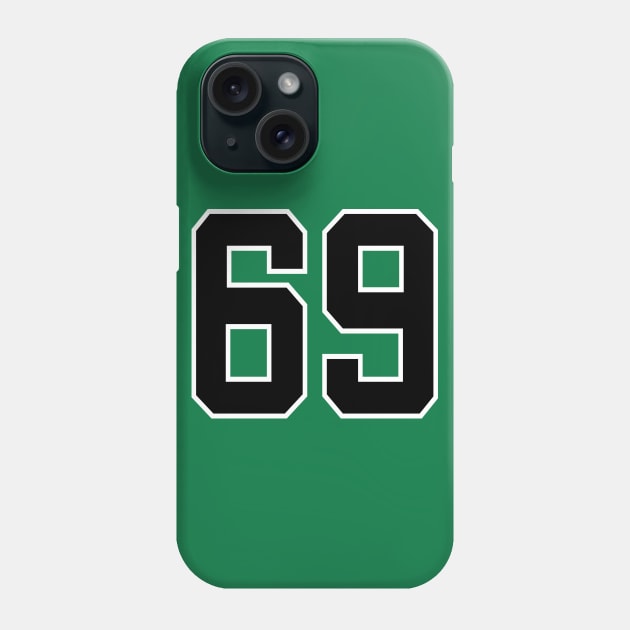 Number 69 Phone Case by colorsplash