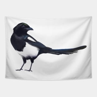 Black-billed Magpie Tapestry