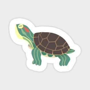 red eared slider Magnet