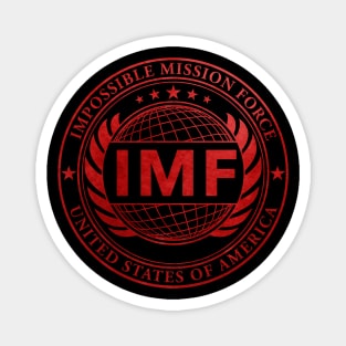 IMF - Impossible Mission Force (RED) Magnet