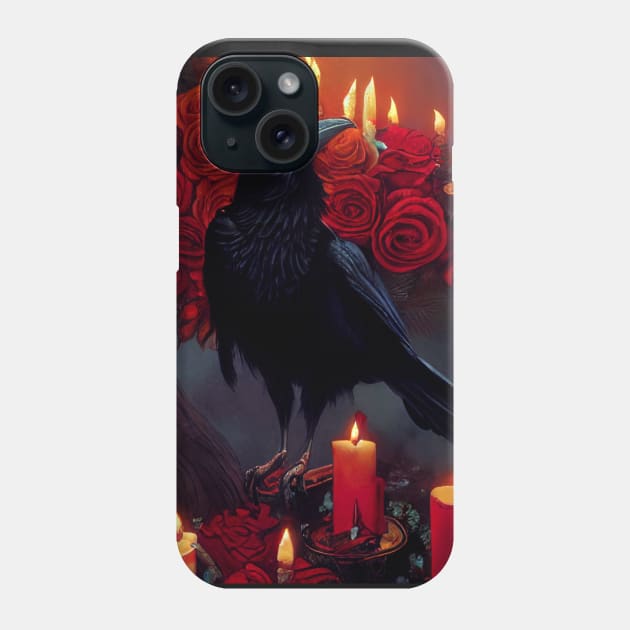 Raven Phone Case by BloodRubyz