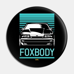 Foxbody 5.0 Ford Mustang 4 Eye Pin