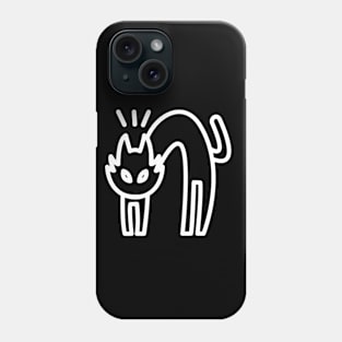 Agitated Cat Phone Case