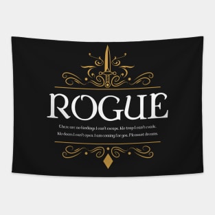 RPG Rogue Rogues WoW Dungeons Crawler and Dragons Slayer Tapestry