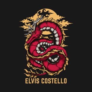 Flying Dragon Elvis Costello T-Shirt