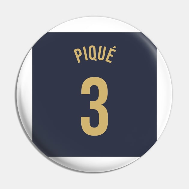 Piqué 3 Home Kit - 22/23 Season Pin by GotchaFace