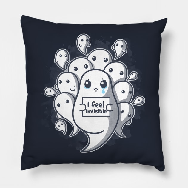 Ghost problems Pillow by NemiMakeit