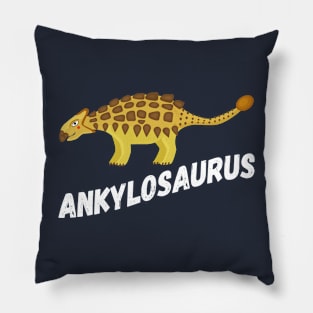 Fun Ankylosaurus Dinosaur Design Pillow