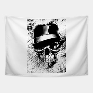 Skeleton head Tapestry