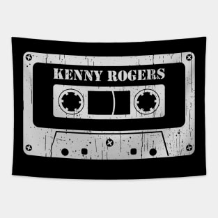 Kenny Rogers - Vintage Cassette White Tapestry