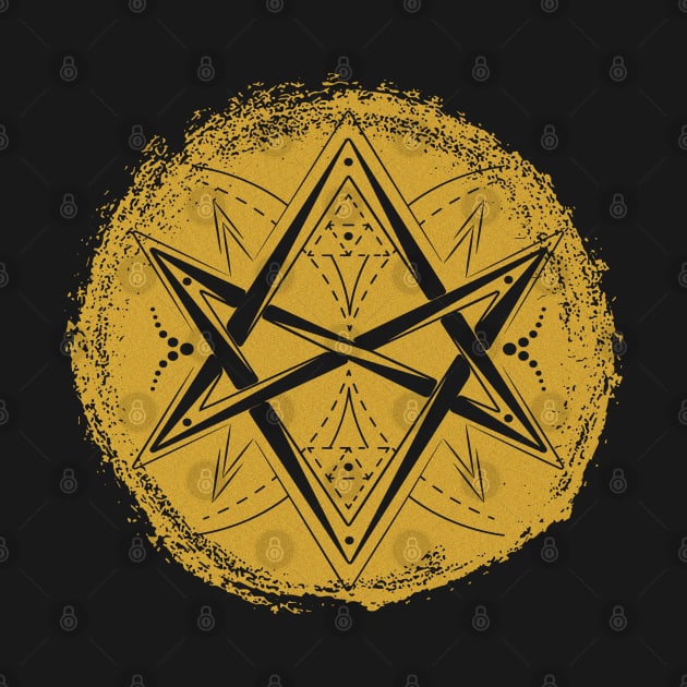 Unicursal Hexagram | Pagan Symbol by CelestialStudio