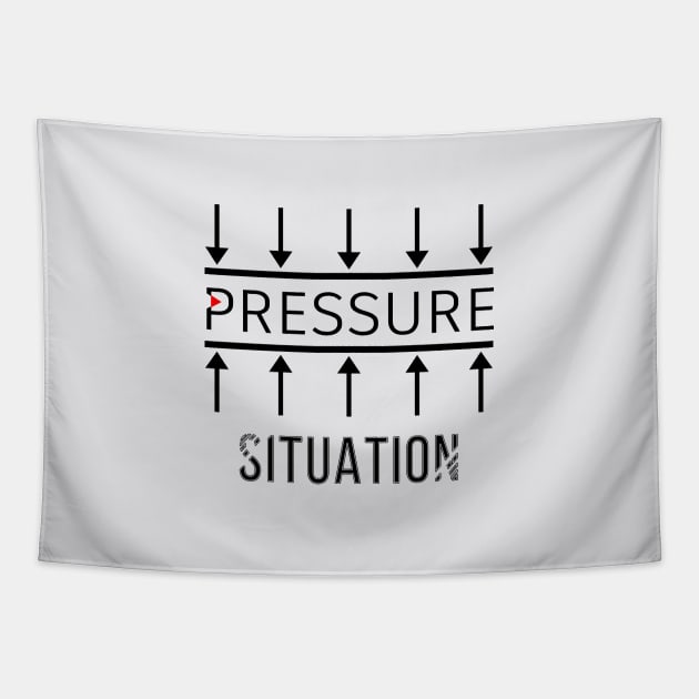 Pressure Situation Tapestry by Art Rod