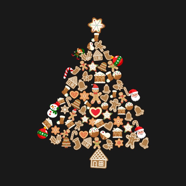 Gingerbread Man Christmas Tree Gingerbread Decor by aaltadel