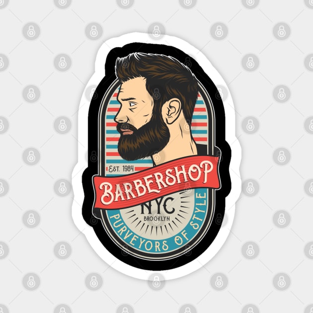 Fresh Cuts Only: The Barber’s Creed Magnet by Steve