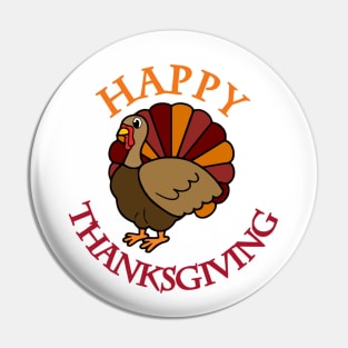 Happy Thanksgiving Pin