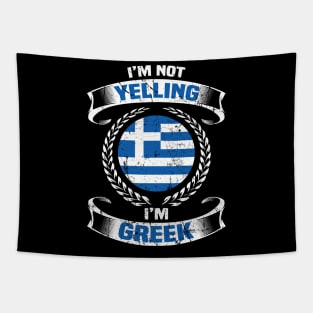 Greek Greece Flag Athens Tapestry