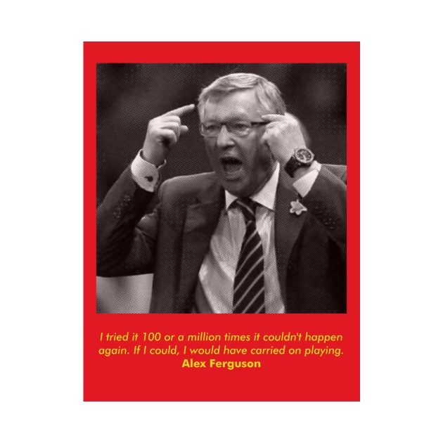 Sir Alex Ferguson by GS