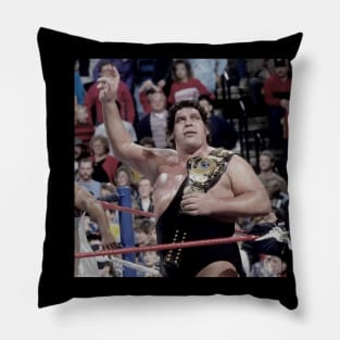 legendary andre the giant Pillow