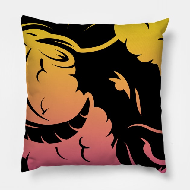 Aries the Ram Pillow by aleo