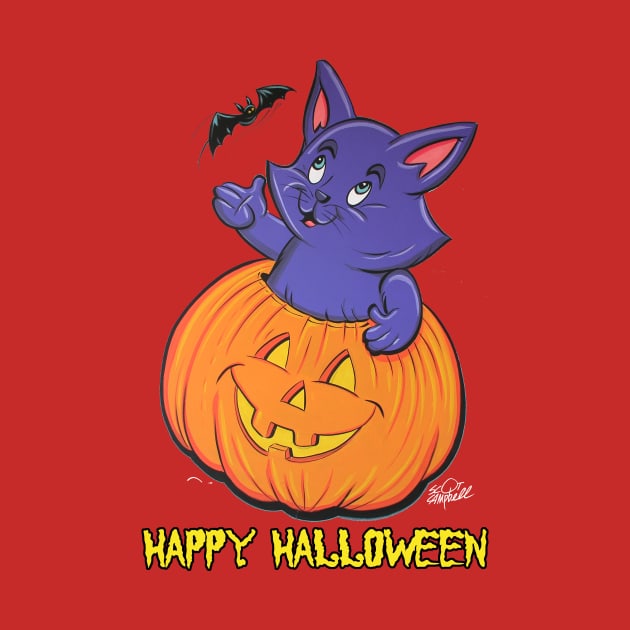 Happy Halloween by SCOT CAMPBELL DESIGNS