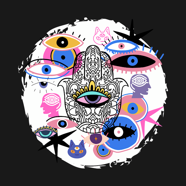 Eyes Hamsa by tmbakerdesigns