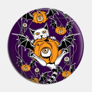 Vampurrr in the pumpkin patch Pin