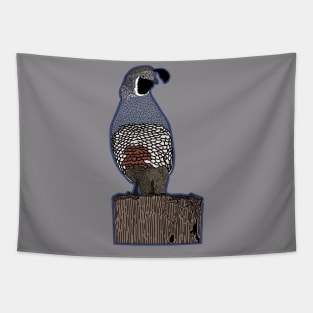 Quail Tapestry