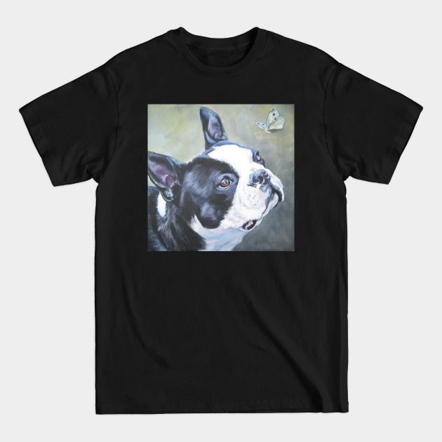 Discover Boston Terrier Fine Art Painting - Boston Terrier - T-Shirt