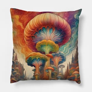 Mushroom Cloud Pillow