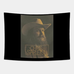 Chris Stapleton Old Poster 80s Tapestry