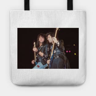 Richie Samboro and Tico Torres Bon Jovi Photograph Tote