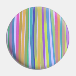 Colored happy lines on a watercolor background Pin