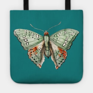Green Butterfly Tote