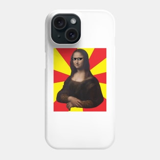 Deal With It Mona Lisa Phone Case